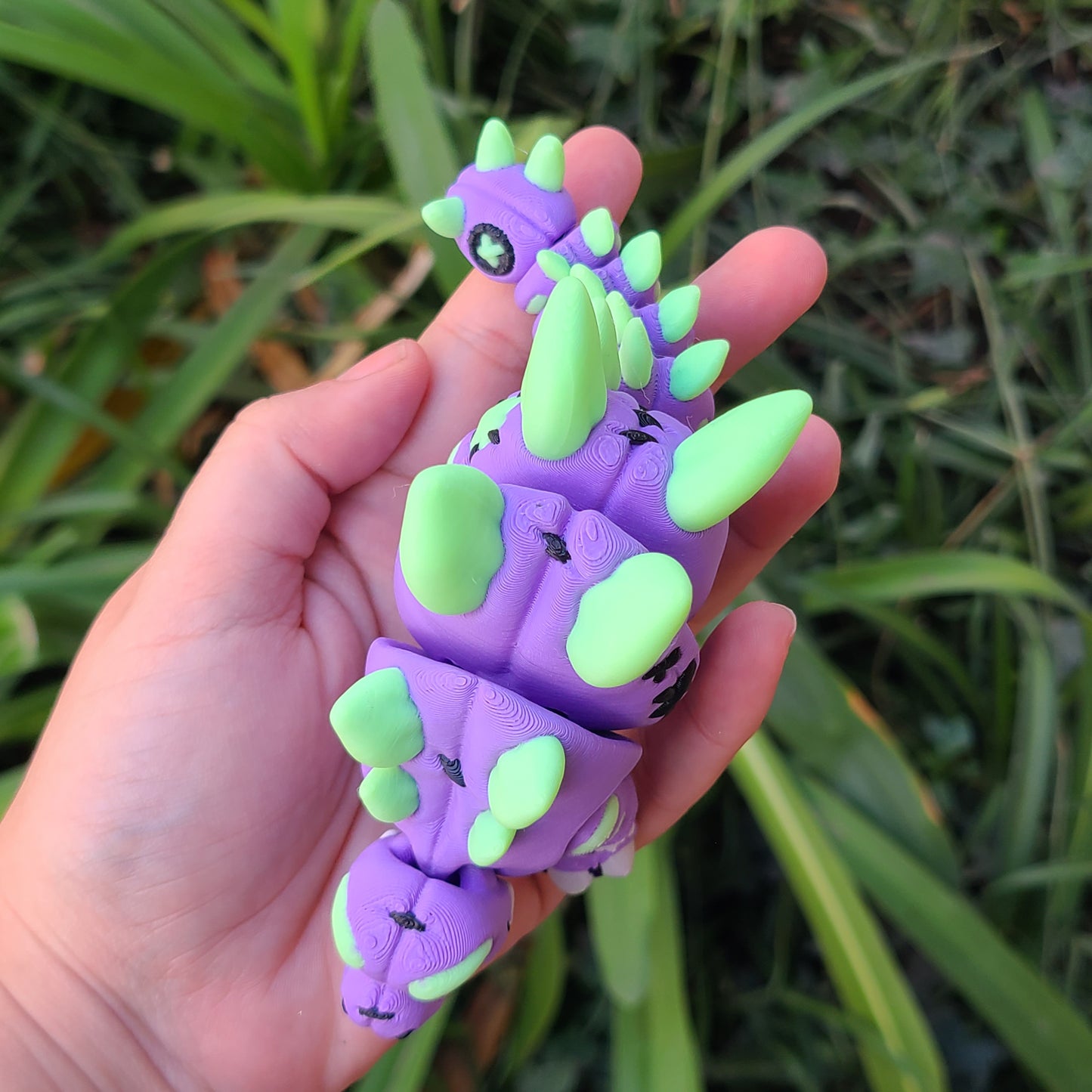 Steggy Fidget Dino (Glow in the Dark)