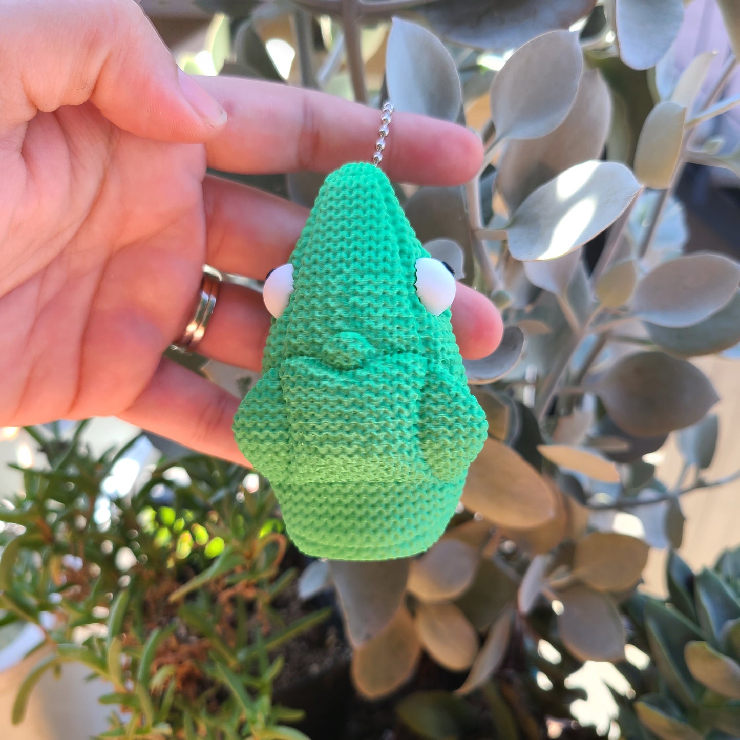Cocoon Pocket Monster Keychain