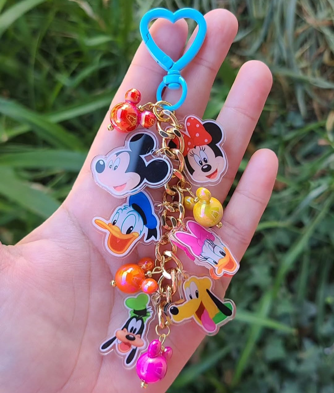 The Classic Six Acrylic Bag Charm