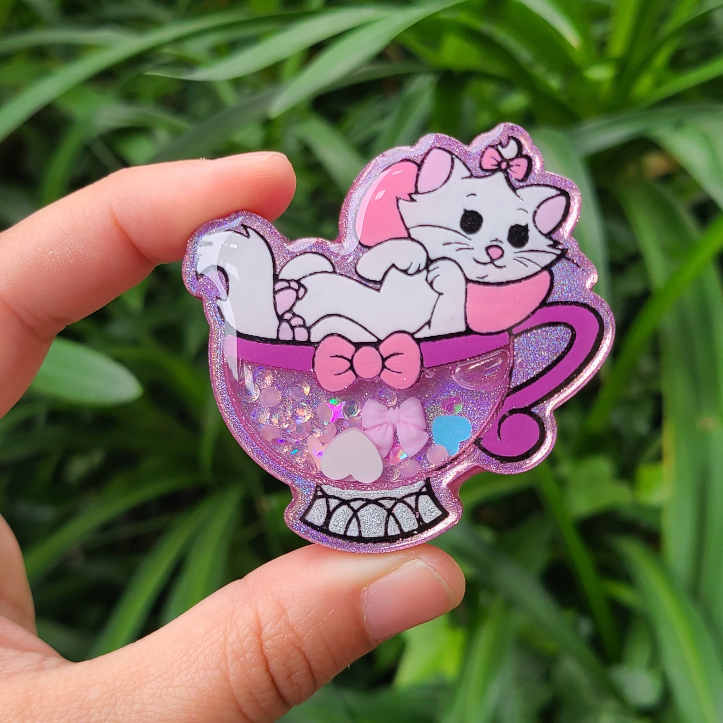 Cat Tea Cup Charm