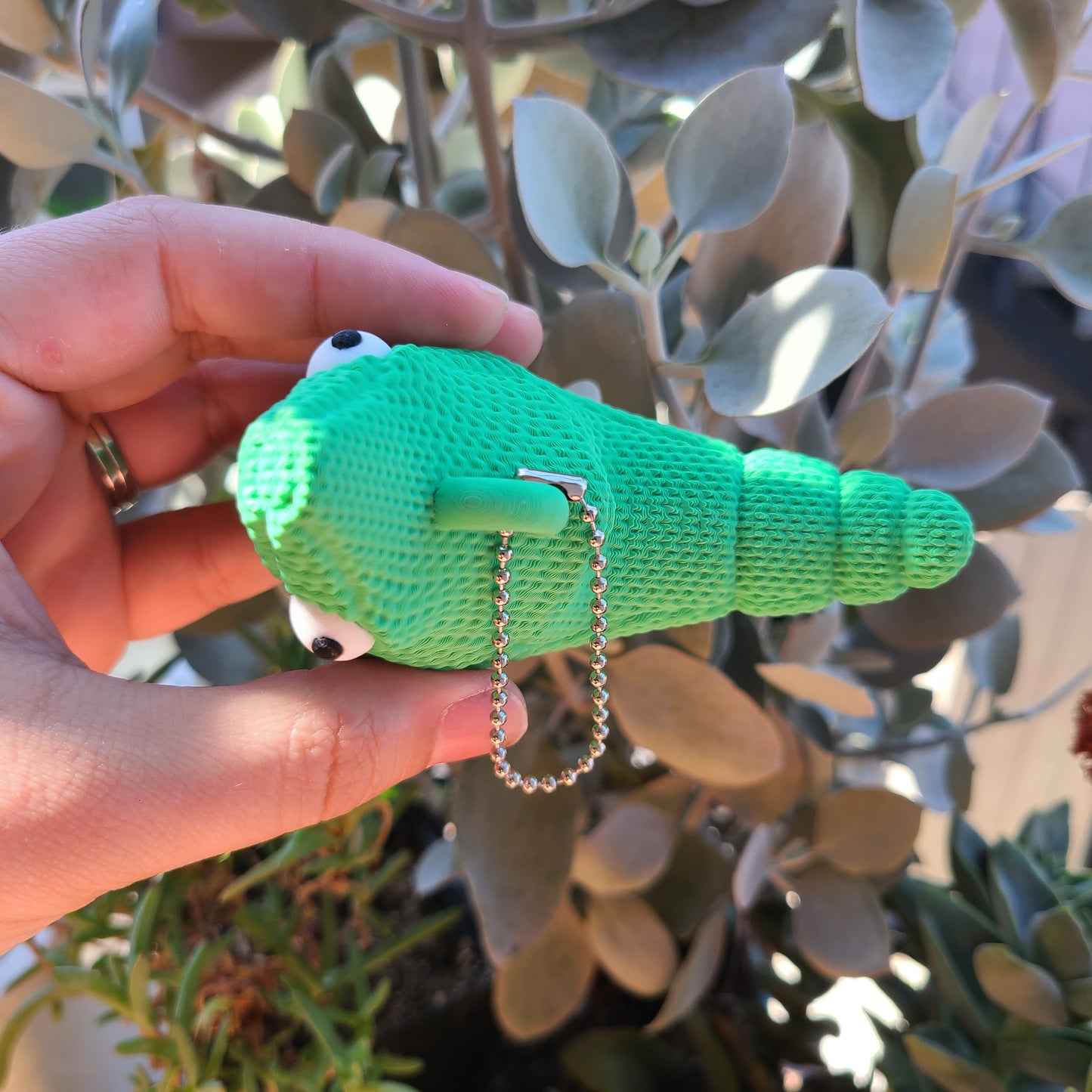Cocoon Pocket Monster Keychain