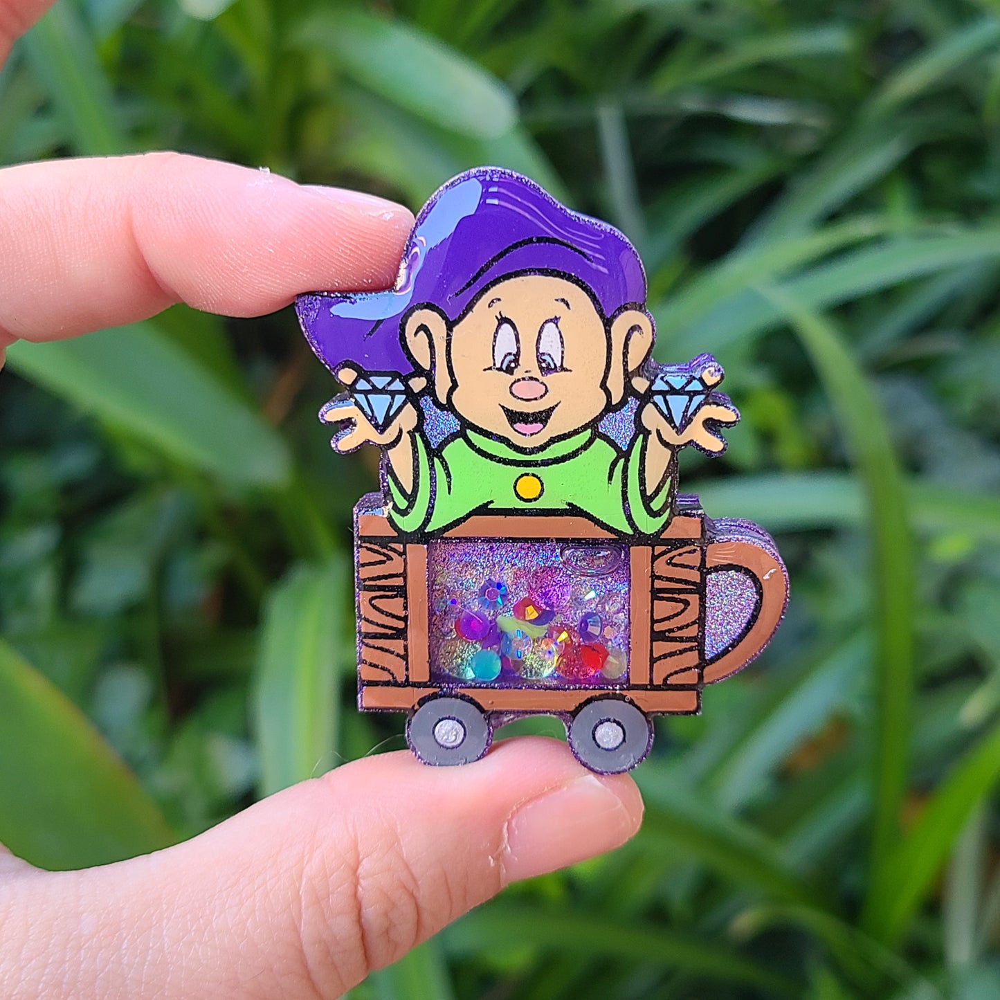 Mining Cart Charm