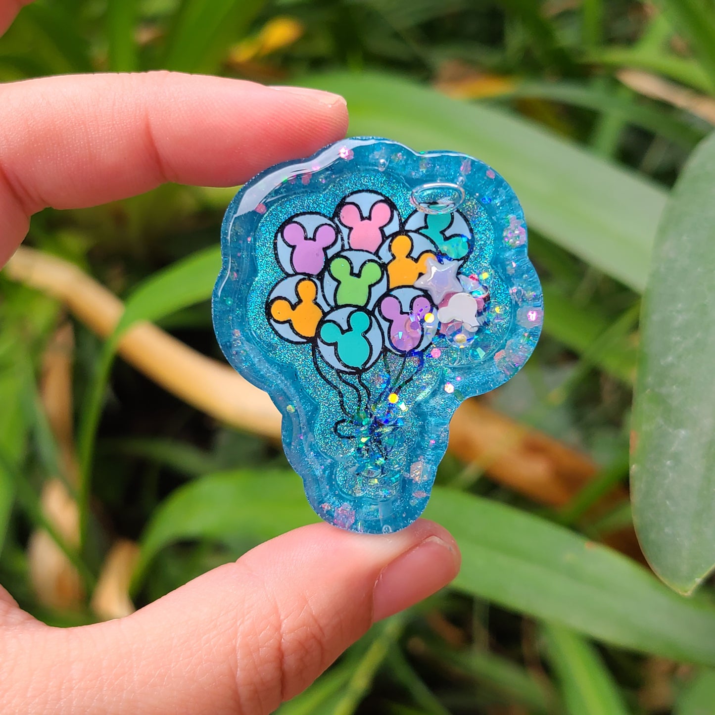 Mouse Balloons Charm