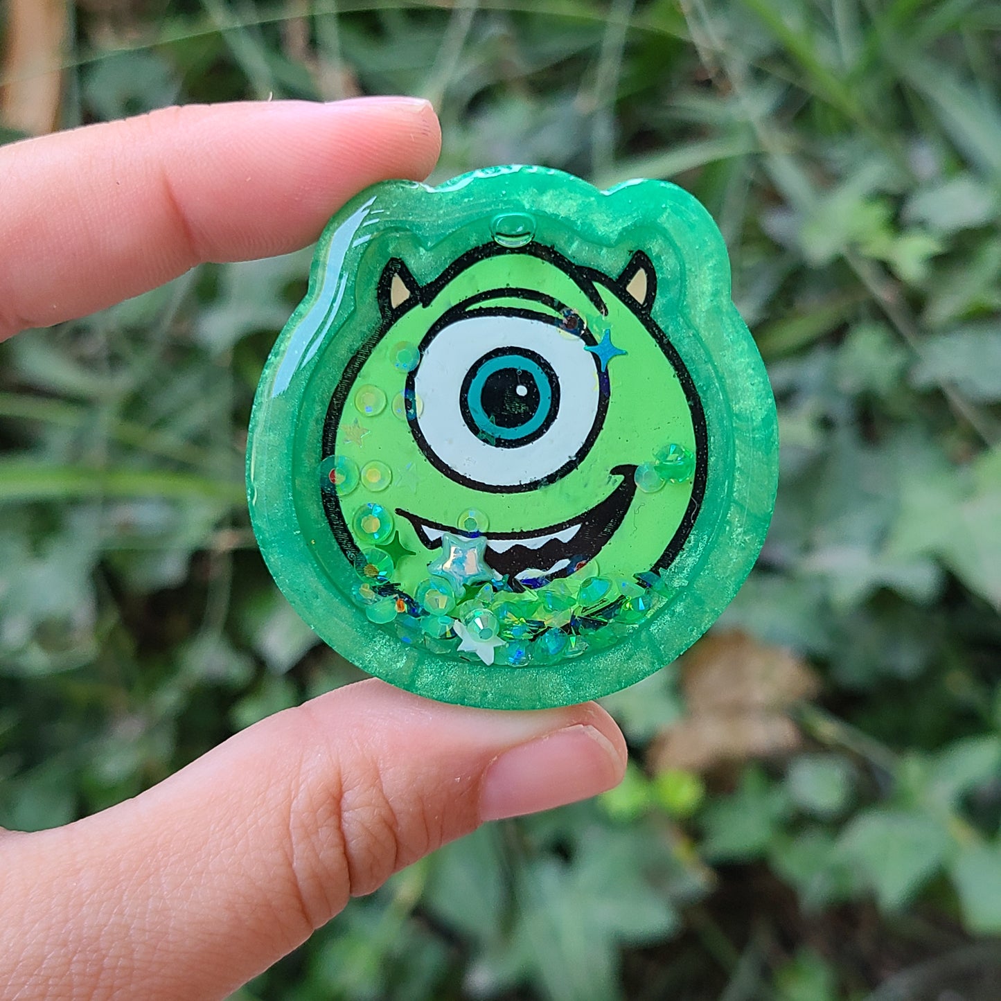 Green Monster Charm