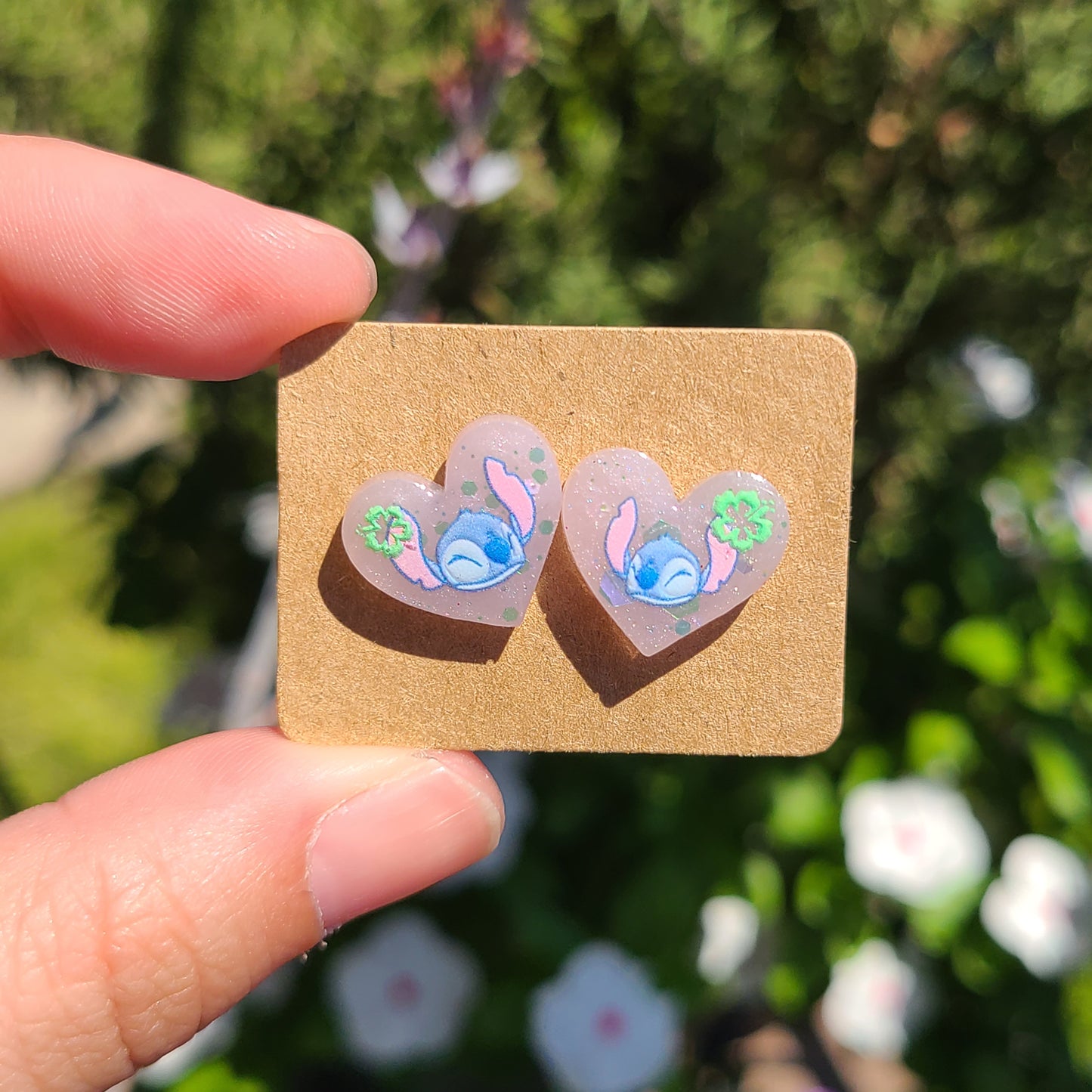 Alien Heart Earrings