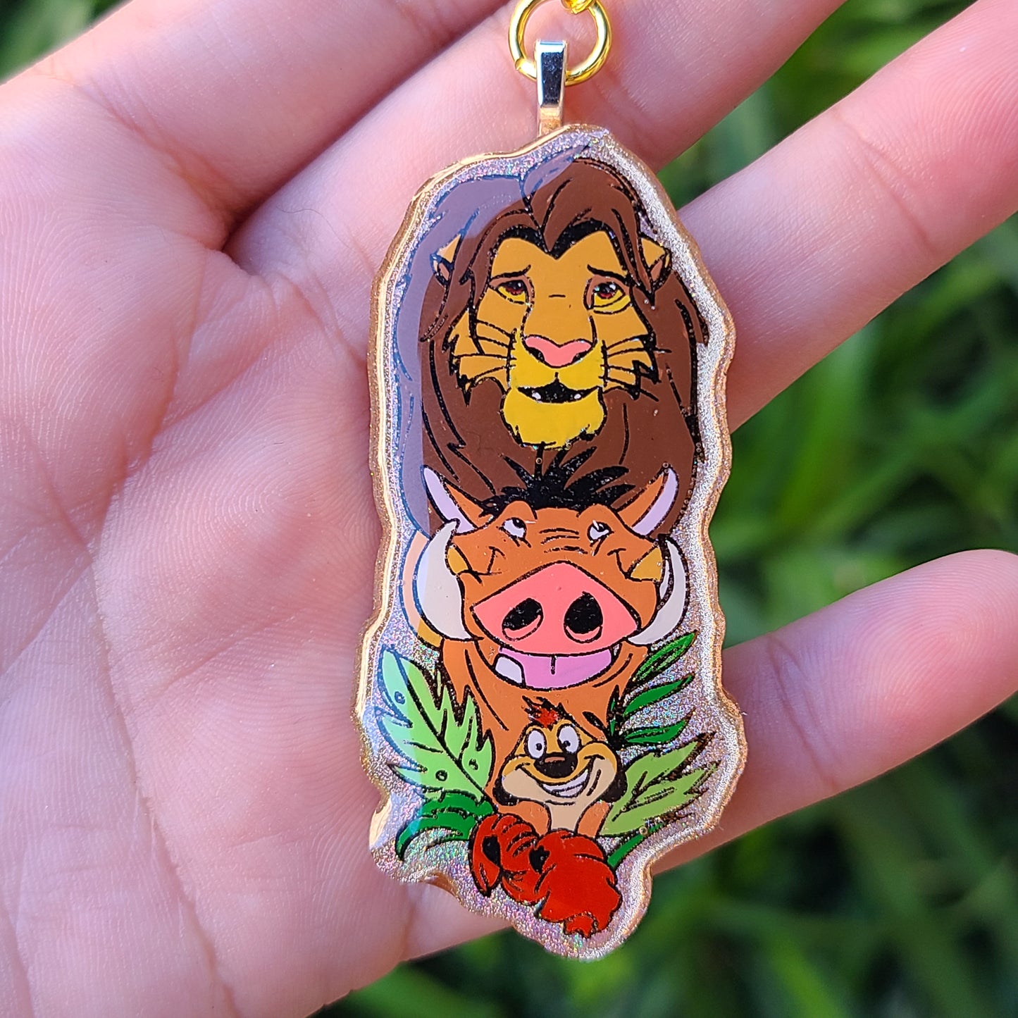 Lion Family Bag Charm