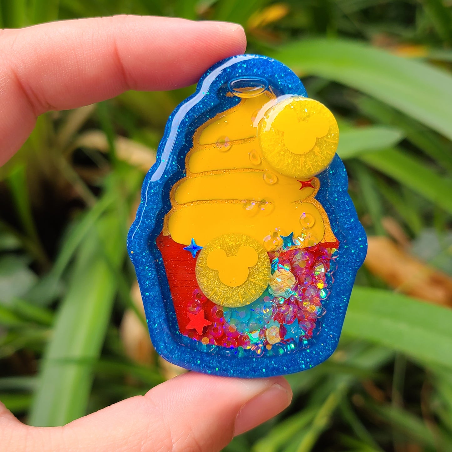 Pineapple Ice Cream Charm