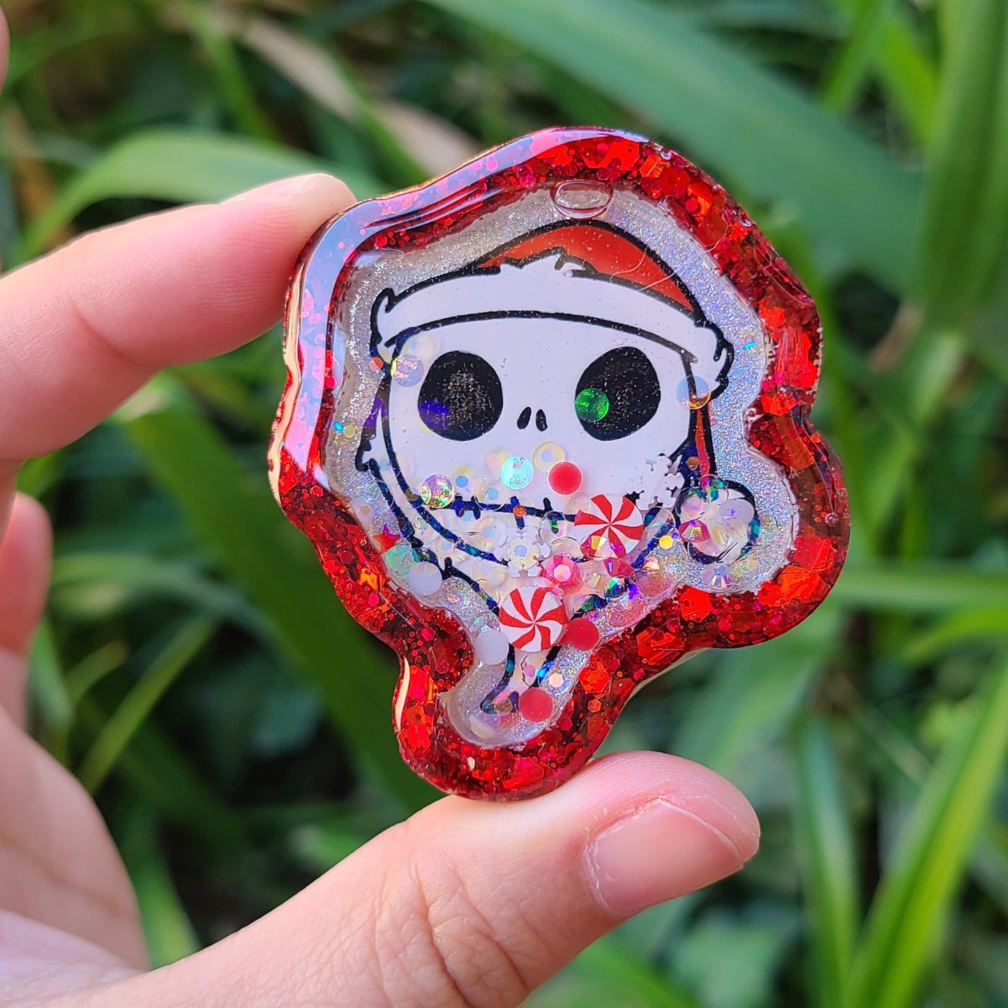 Halloween Santa King Charm