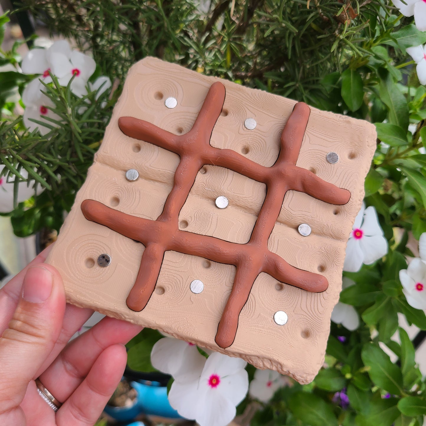 Magnetic S'more Tic Tac Toe Game