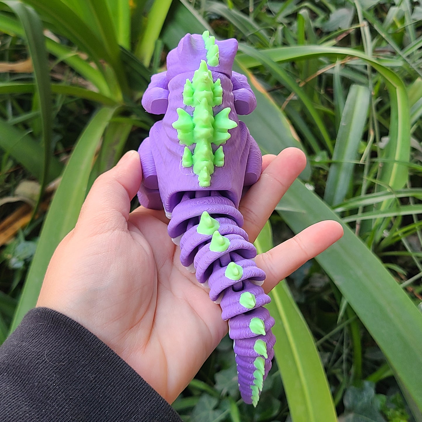 Catzilla Fidget (Green Glows in the Dark)