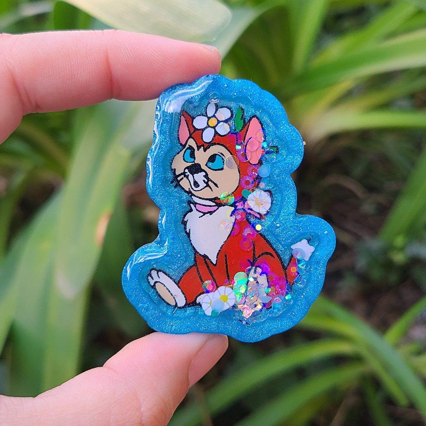 Wonder Land Cat Charm