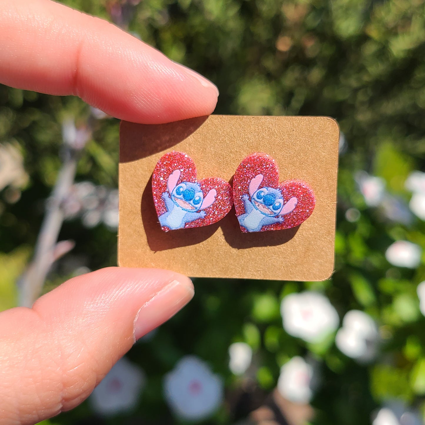 Alien Heart Earrings
