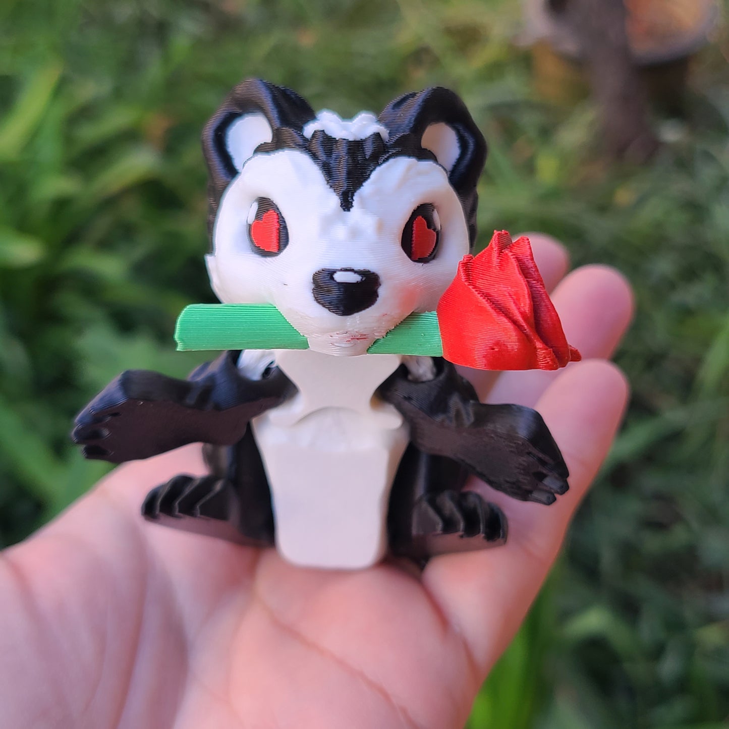 Valentine Skunk Fidget