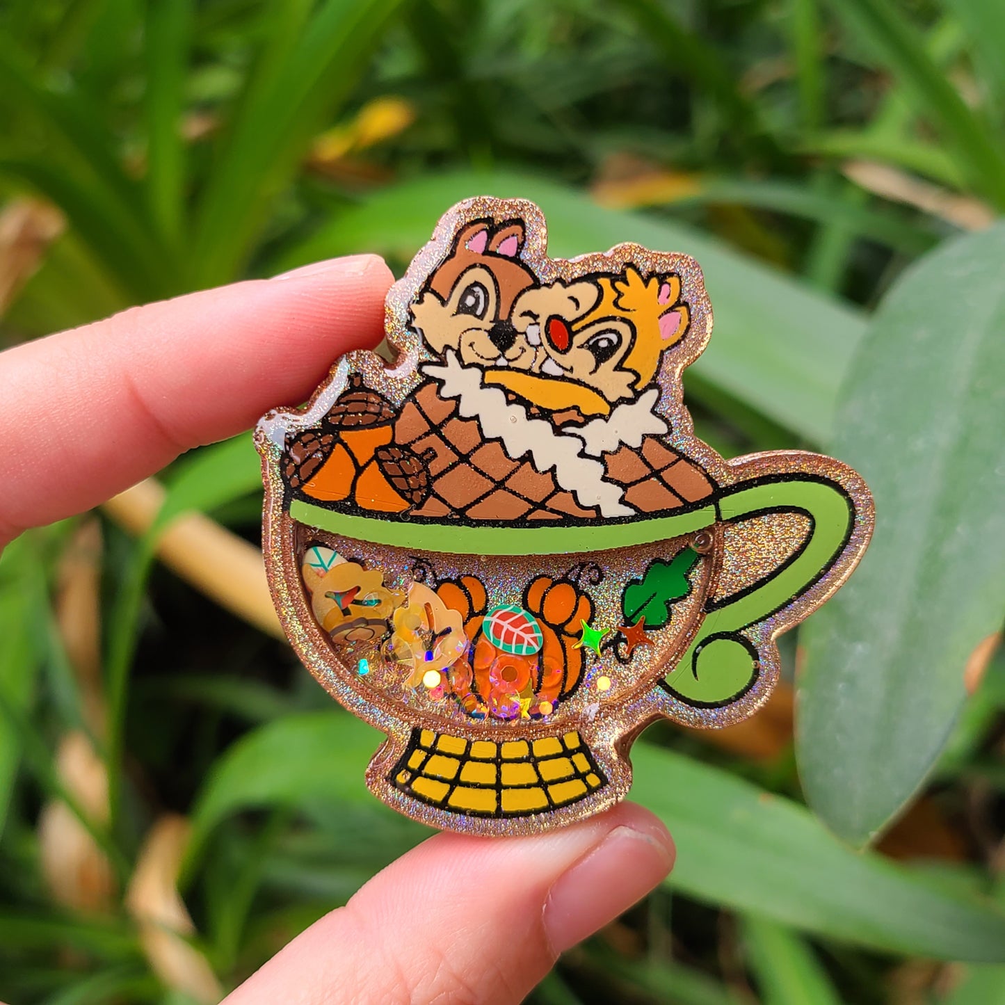 Fall Chipmunks Charm
