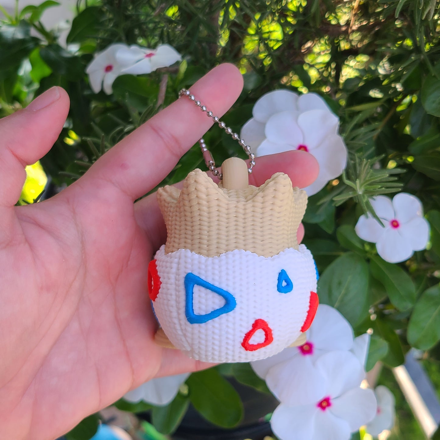 Spike Ball Pocket Monster Keychain