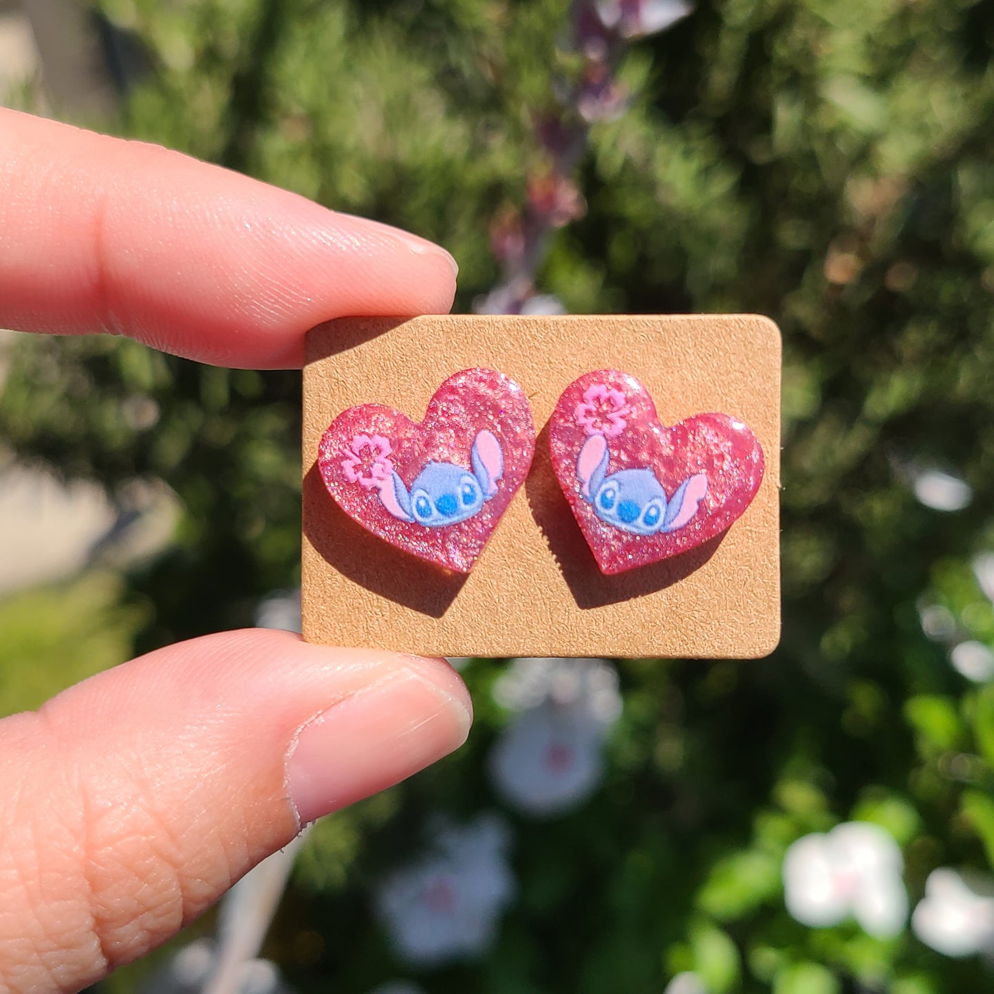 Alien Heart Earrings