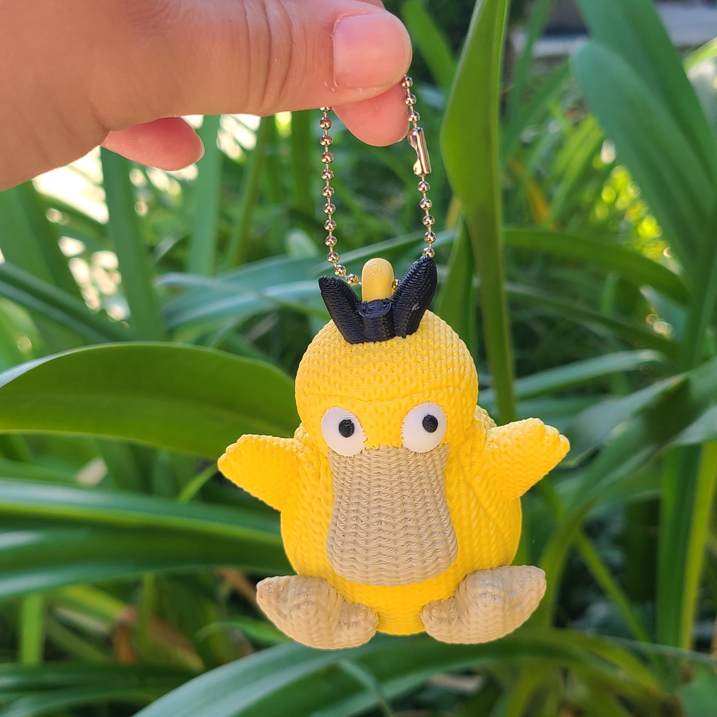 Duck Pocket Monster Keychain