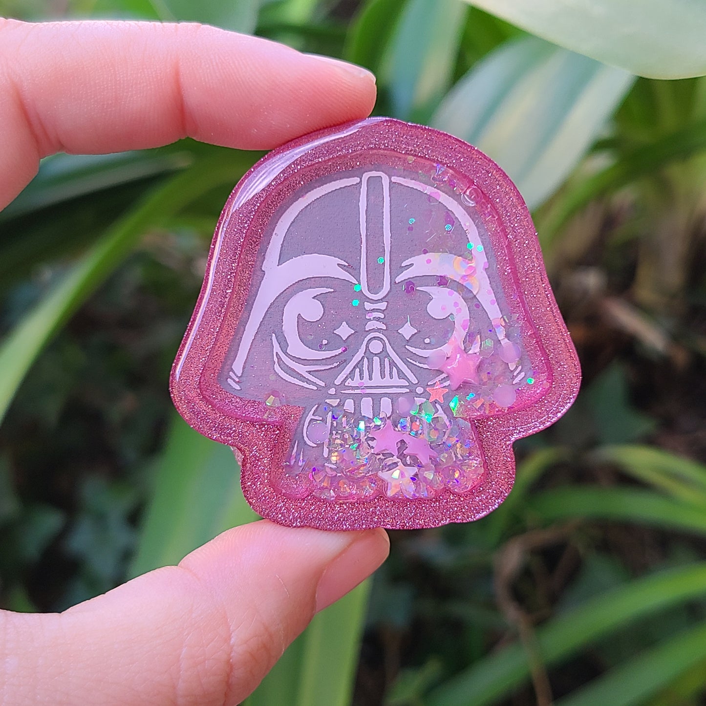 Pink Star Villain Charm
