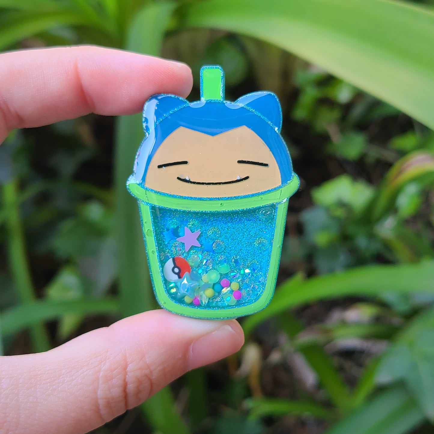 Sleeping Pocket Monster Charm