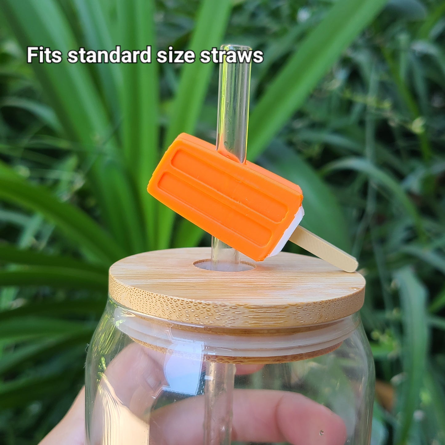 Popsicle Straw Topper