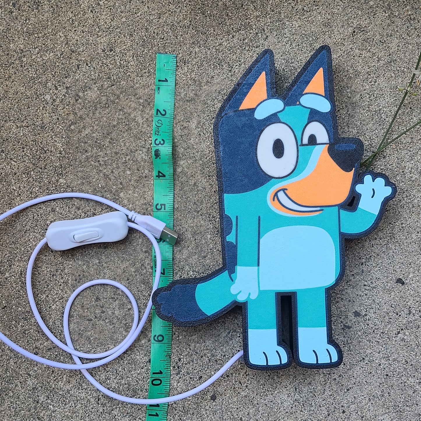 Blue Dog Light Box