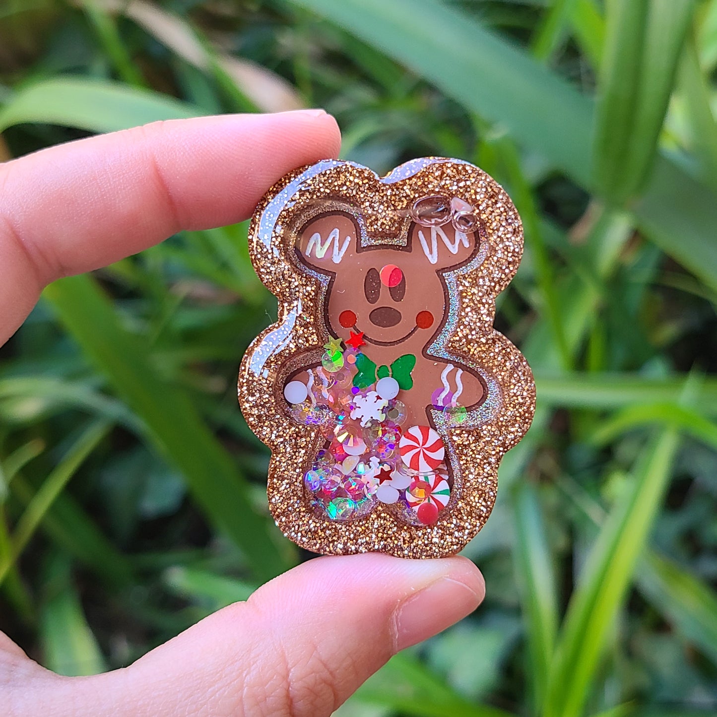 Boy Gingerbread Mouse Charm