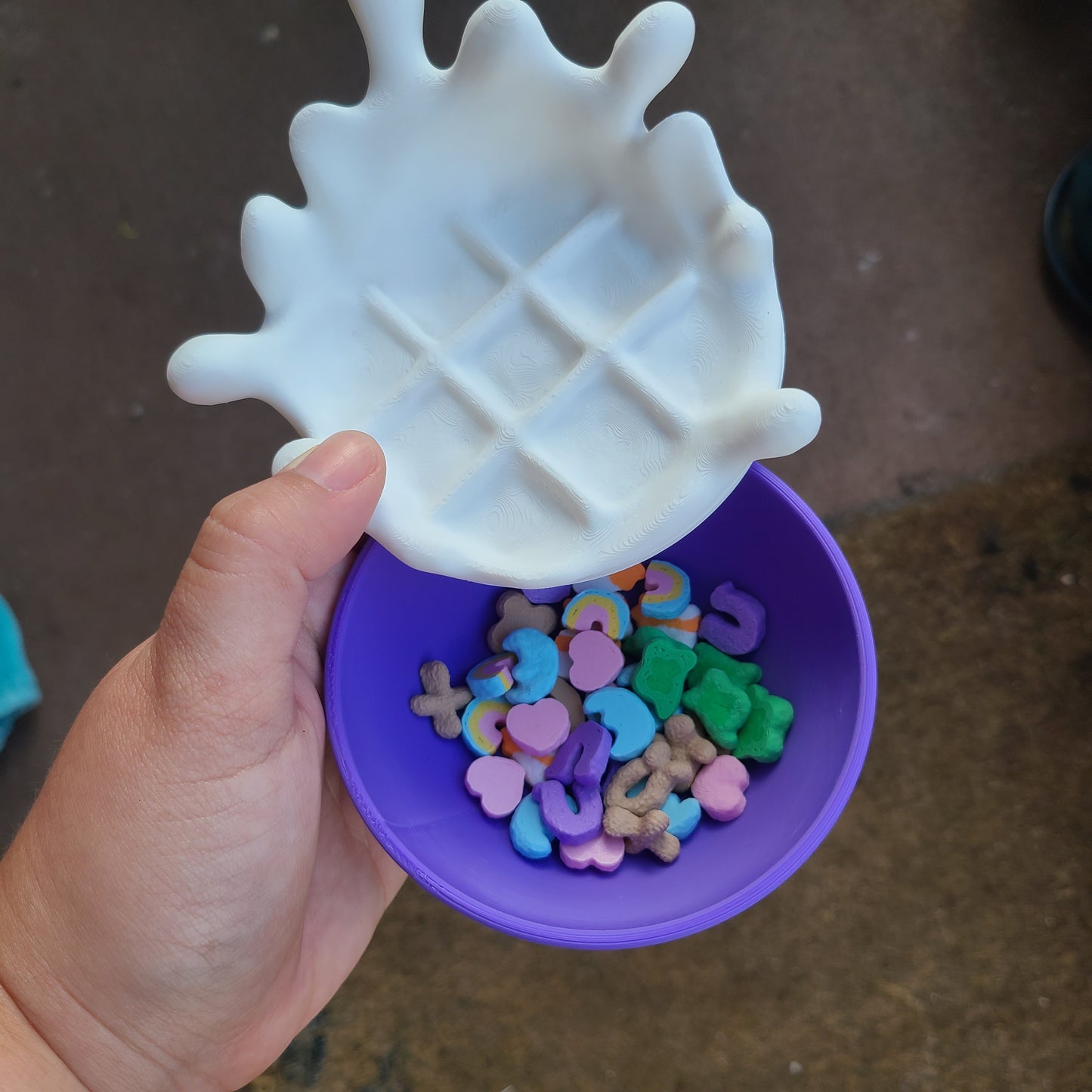 Tic Tac Toe 3D Printed Cereal Game