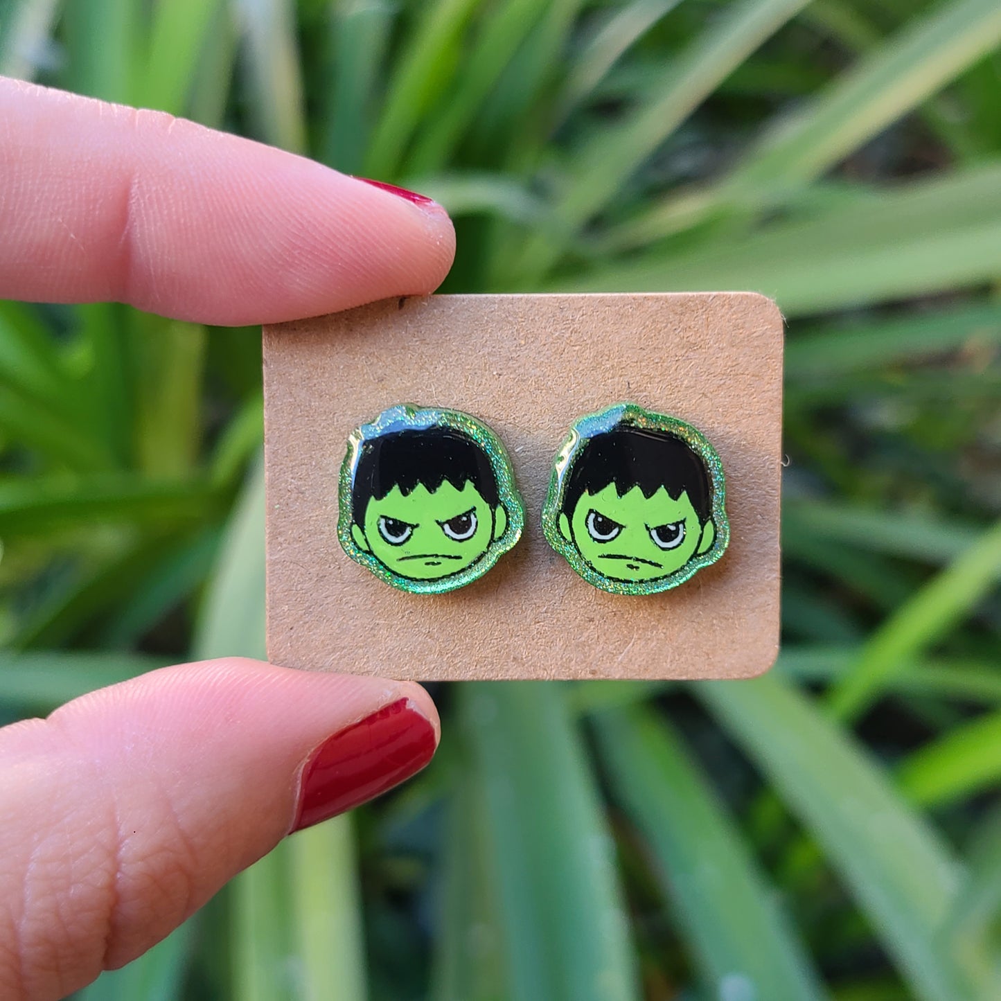 Buff Hero Stud Earrings