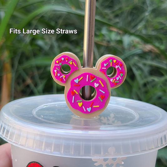 Donut Straw Topper