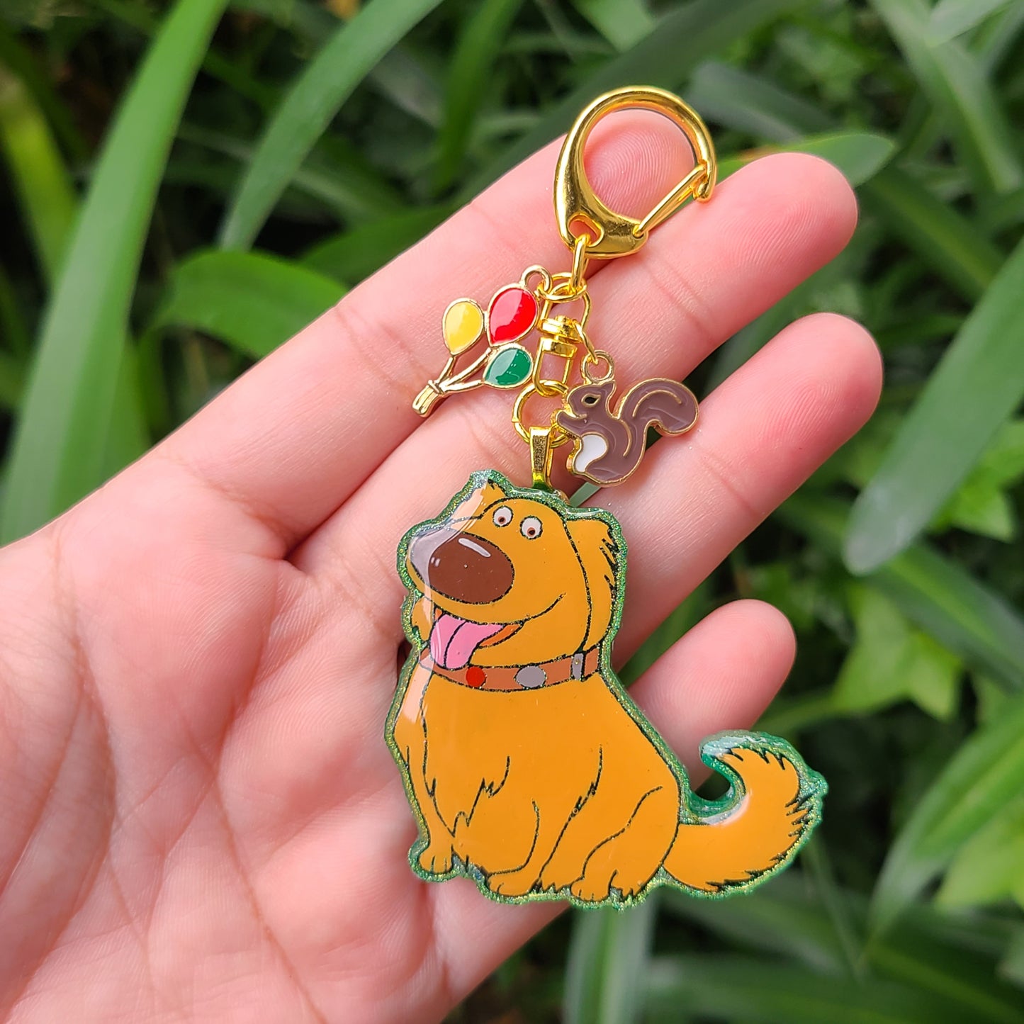 Up Dog Bag Charm