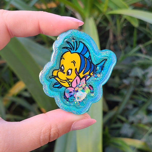 Fish Side Kick Charm