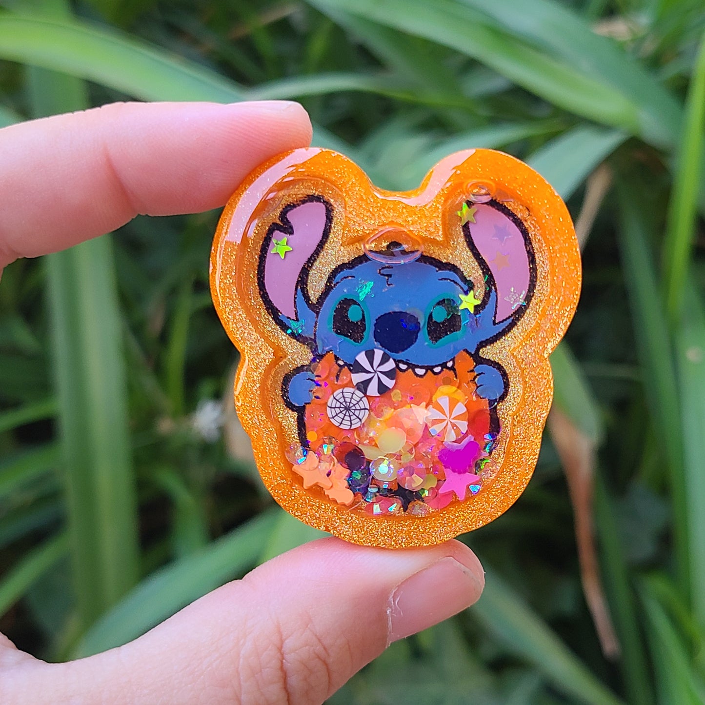 Alien Pumpkin Charm
