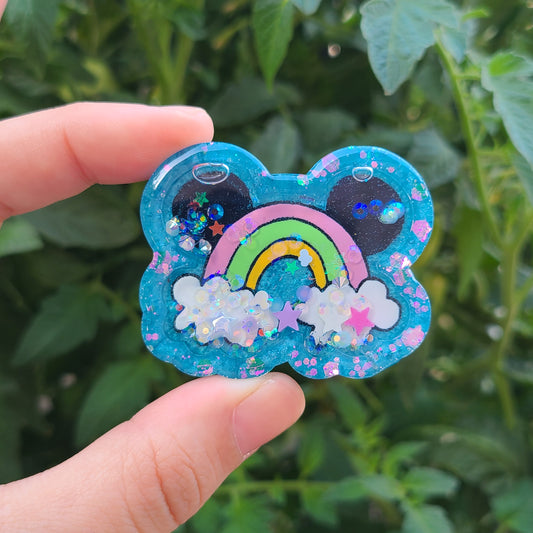 Rainbow Mouse Charm