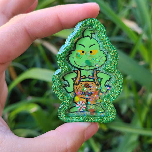 Christmas Grump Charm