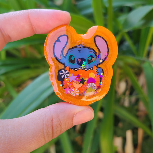 Alien Pumpkin Charm