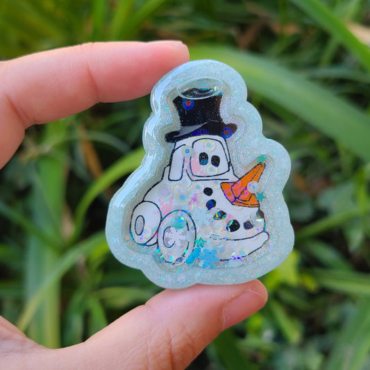 Snowman Car Charm