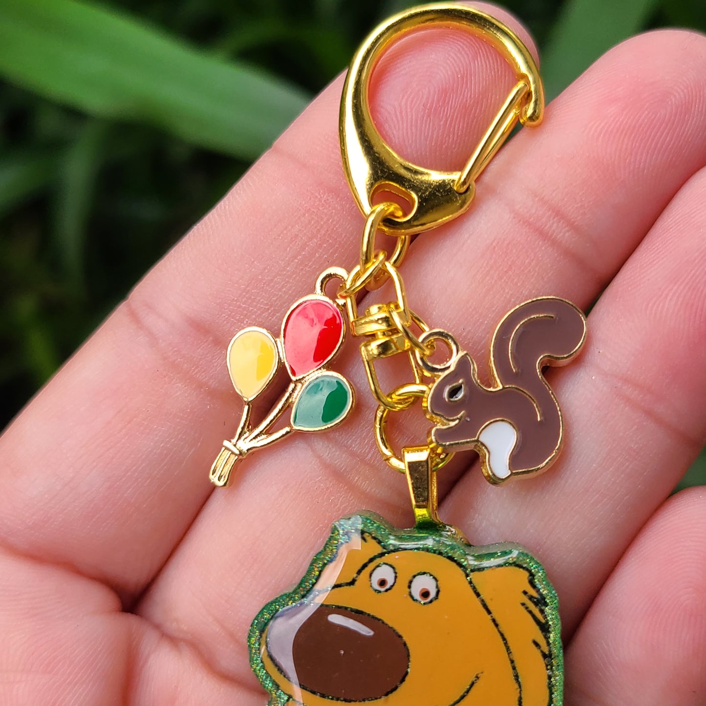 Up Dog Bag Charm