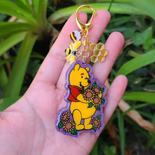 Honey Bear Keychain