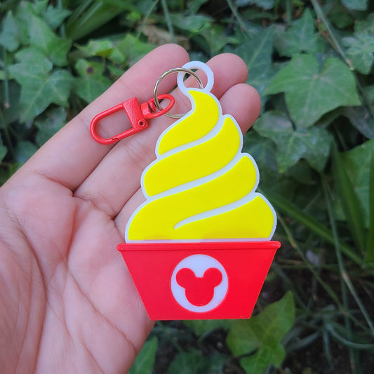Ice Cream Keychain