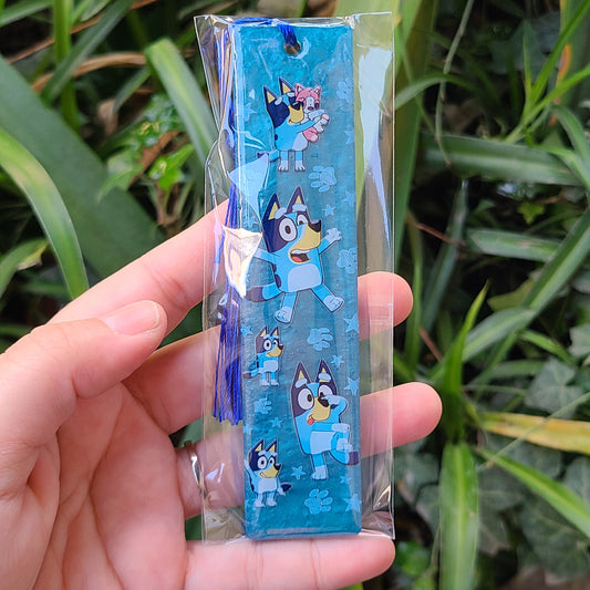 Blue Dog Bookmark