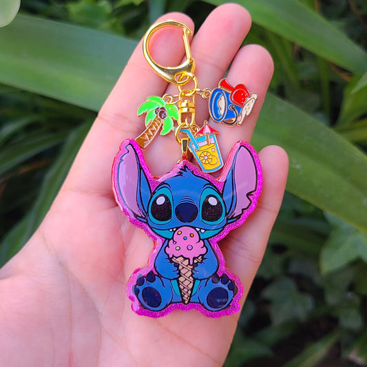 Summer Alien Bag Charm