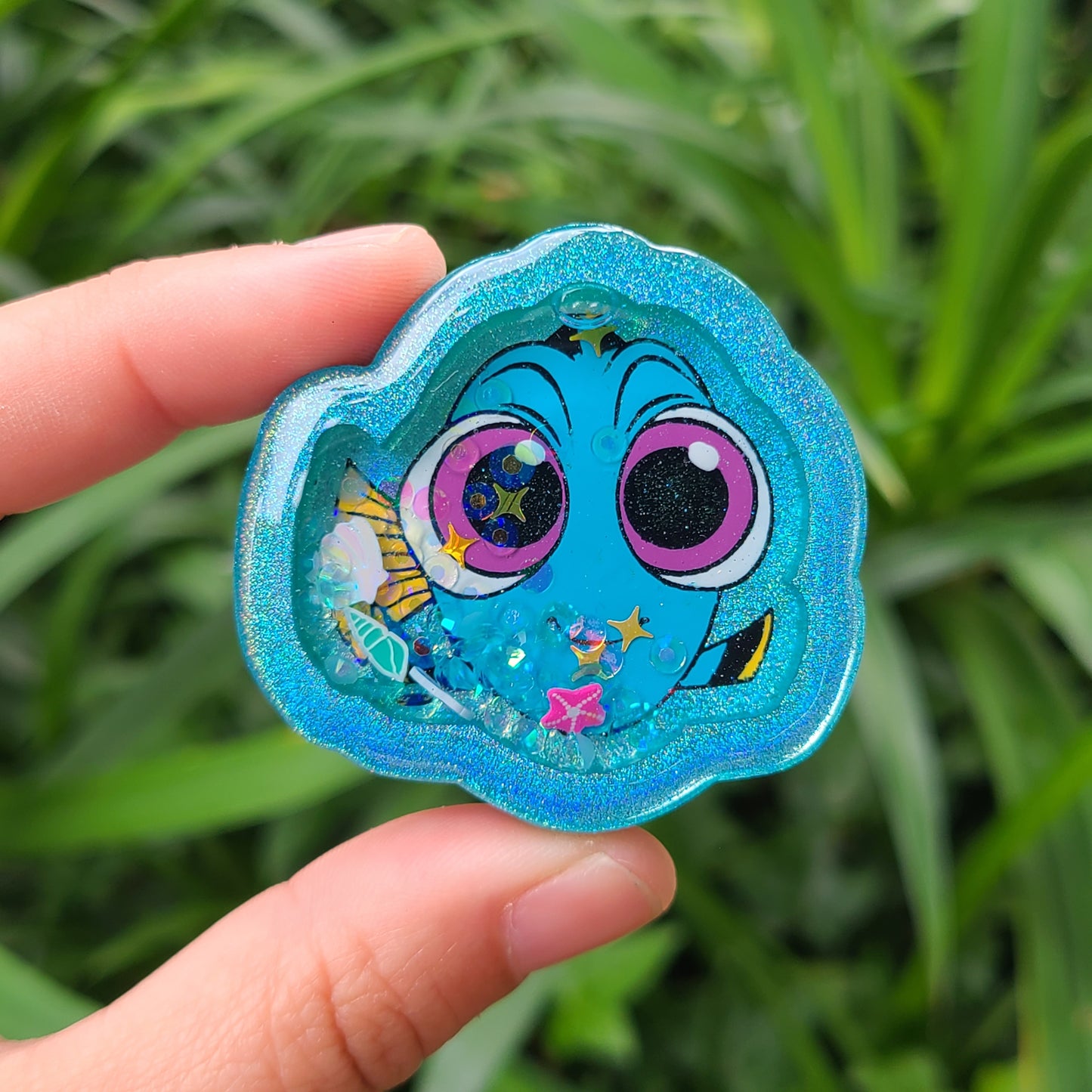 Forgetful Fish Charm