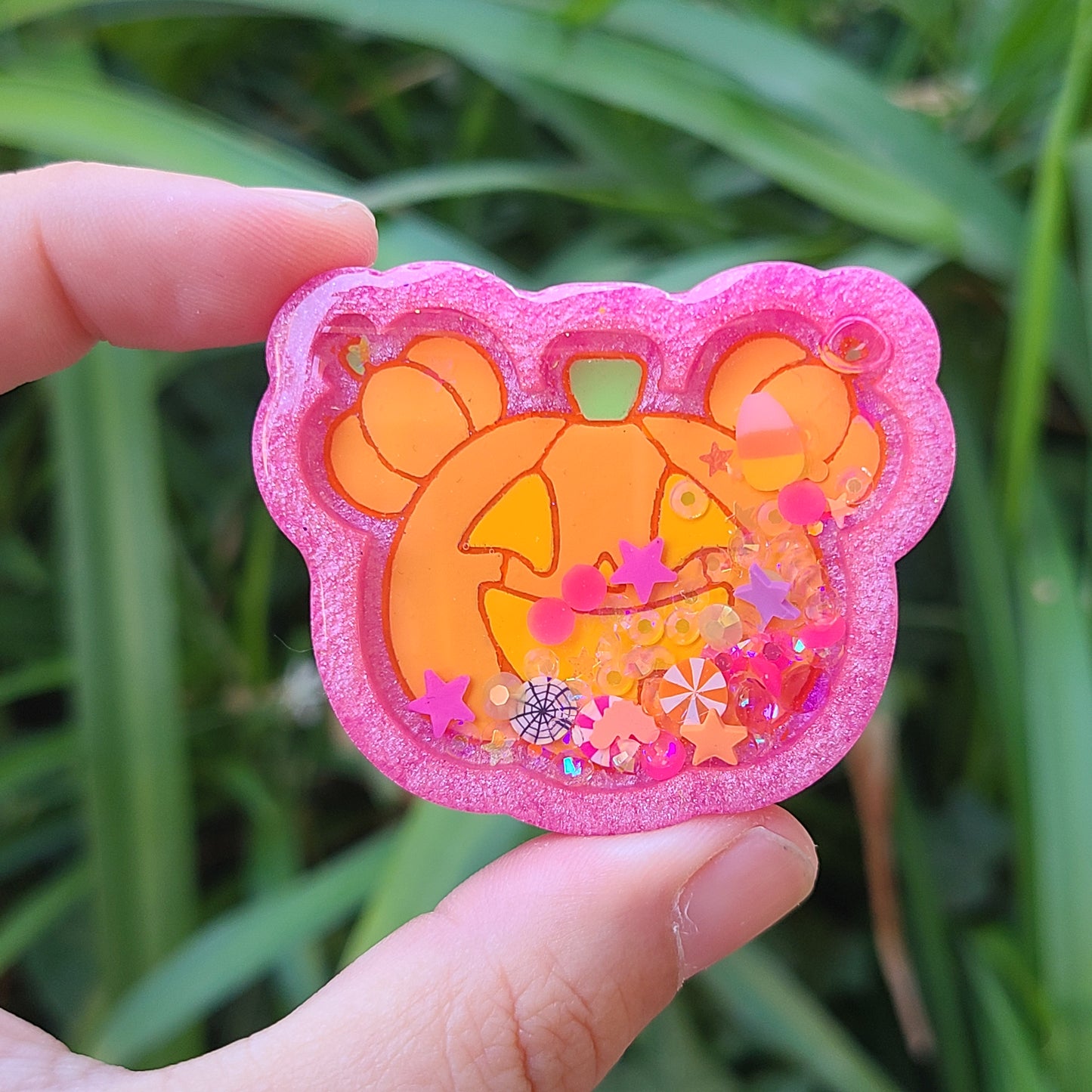 Pink Pumpkin Charm