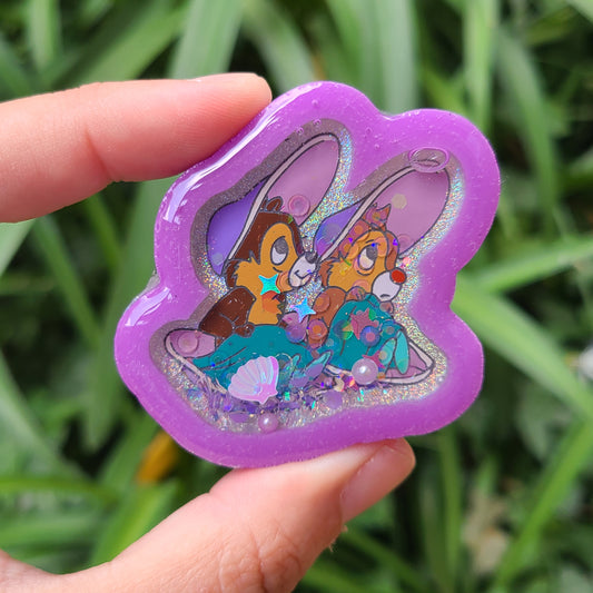 Wonderland Chipmunk Little Oysters Charm