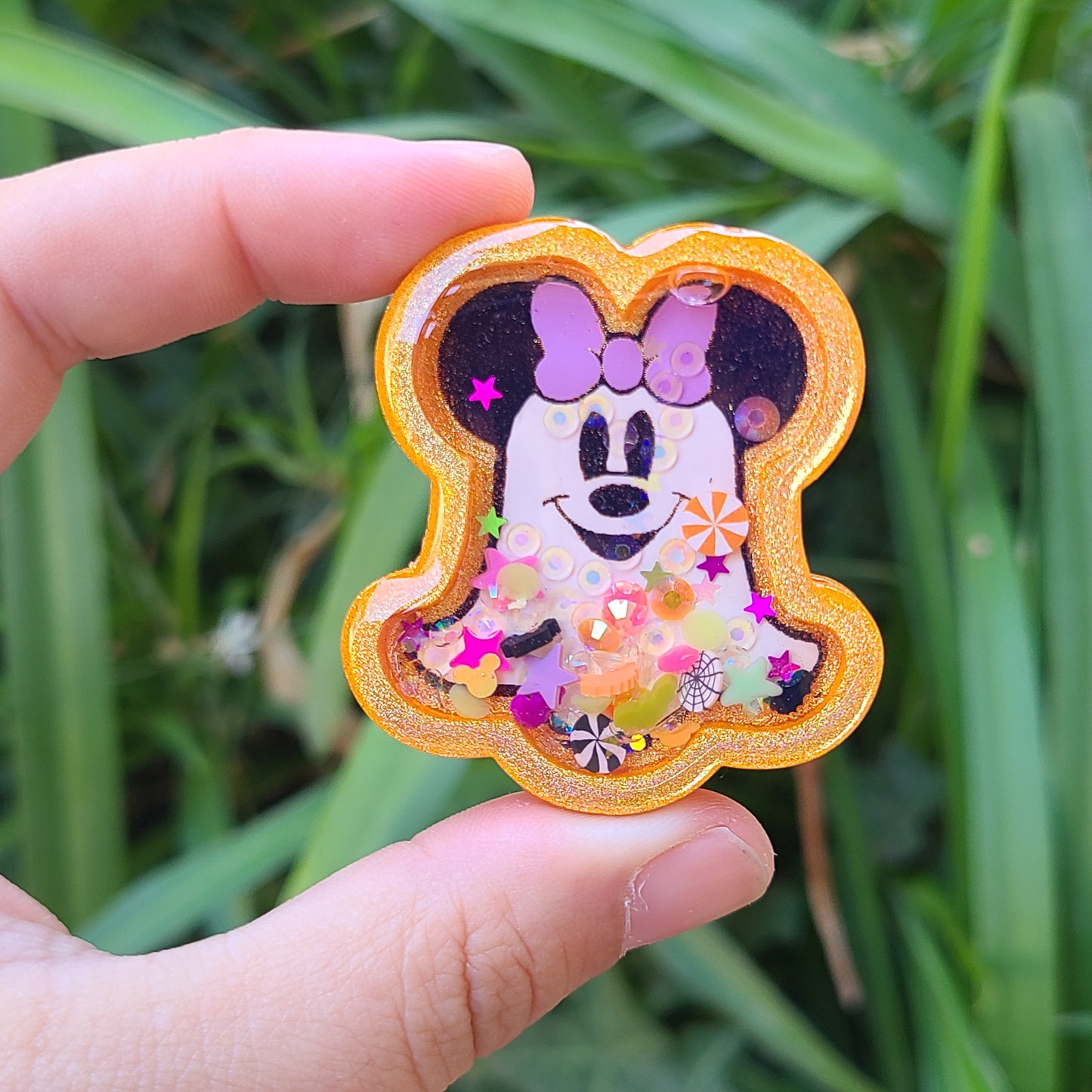 Mouse Ghost Charm