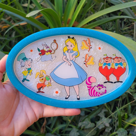 Wonderland Oval Trinket Tray