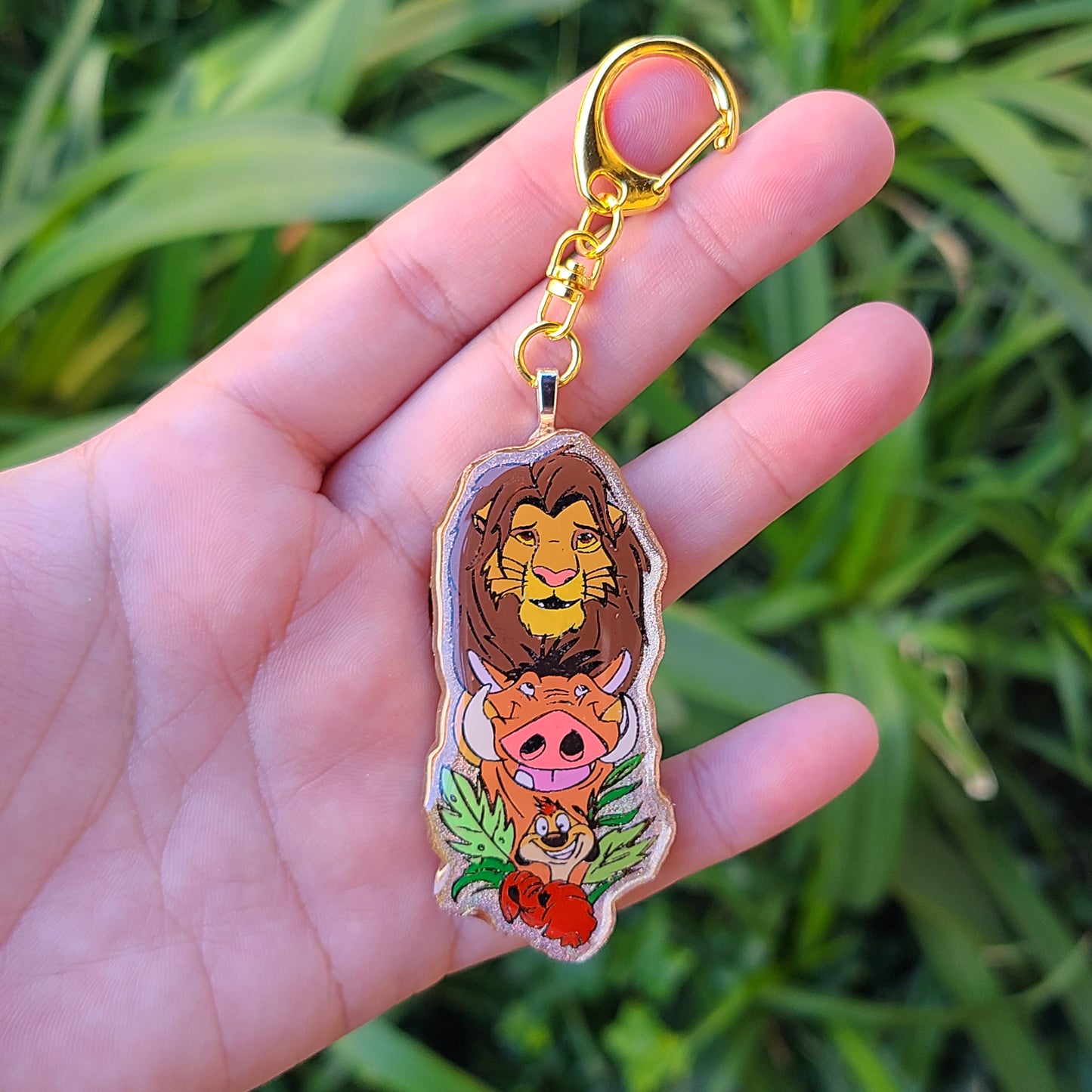 Lion Family Bag Charm