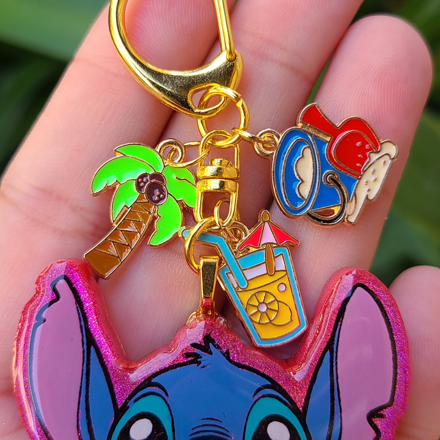 Summer Alien Bag Charm