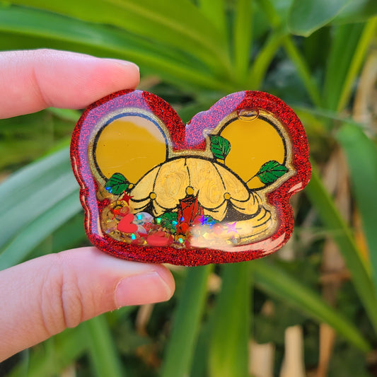 Rose Princess Hat Charm