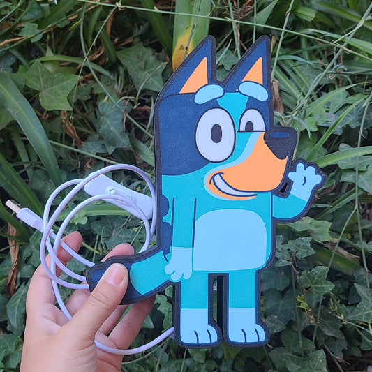 Blue Dog Light Box